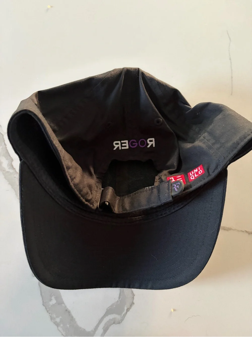 Uniqlo Men's Roger Federer RF Cap Black